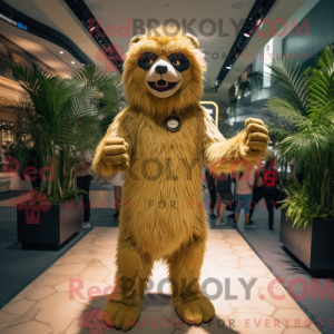 Disfraz de mascota del oso...