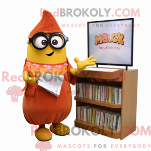 Rust Mango mascottekostuum...