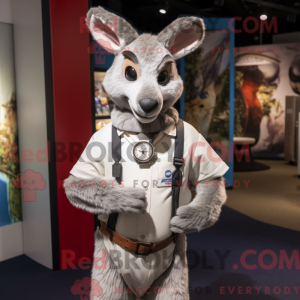 Mascotte de kangourou...