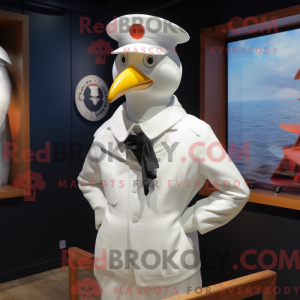 White Seagull maskot...