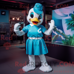 Disfraz de mascota Cyan...