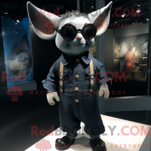 Vleermuis mascotte kostuum...