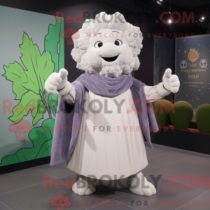 Gray Cauliflower mascot...