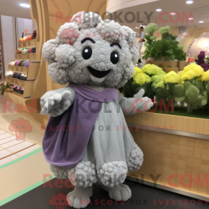 Gray Cauliflower mascot...