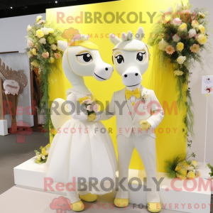Lemon Yellow Mare mascot...