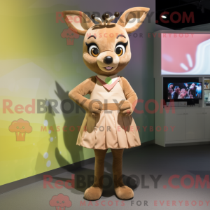 Disfraz de mascota Tan Deer...