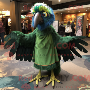 Forest Green Harpy máscara...