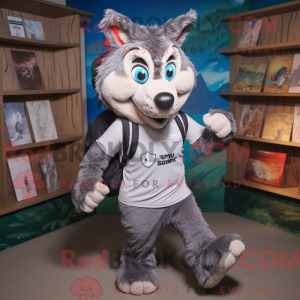 Costume de mascotte de Gray...