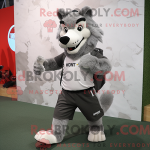 Disfraz de mascota Grey Say...