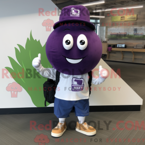 Purple Beet Maskottchen...