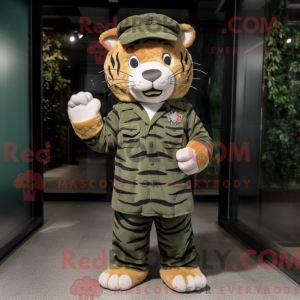 Costume mascotte de Tigre...