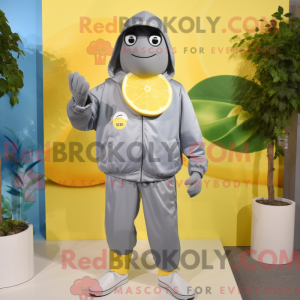 Costume mascotte de citron...