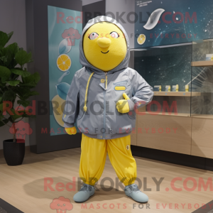 Postava maskota Grey Lemon...
