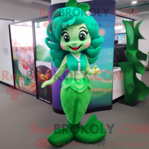 Disfraz de mascota sirena...