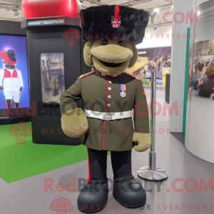 Oliven britisk Royal Guard...