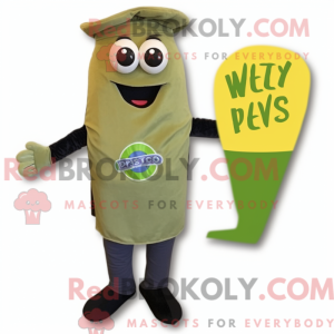 Olive Pesto Pasta mascot...