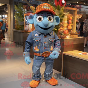 Costume mascotte de Tikka...
