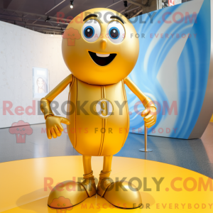 Disfraz de mascota Gold...