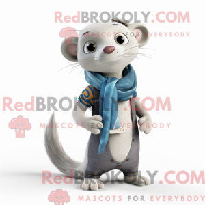 Silver Ferret mascot...