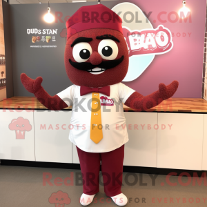Maroon Biryani mascot...