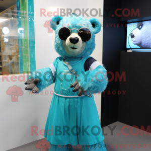 Costume de mascotte d ours...