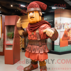 Rust Roman Soldier maskot...