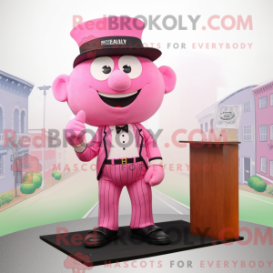 Maskottchenkostüm Rosa...