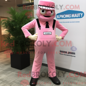 Pink Attorney mascot...
