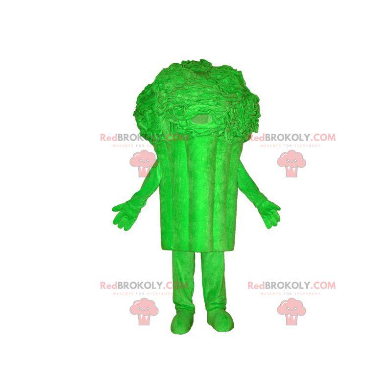 Reusachtige plantaardige venkelbroccoli mascotte -