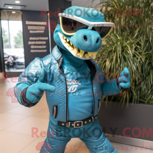 Disfraz de mascota Teal...