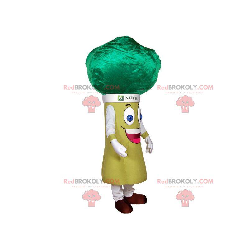 Broccoli porro mascotte vegetale verde - Redbrokoly.com