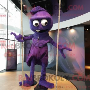 Purple Trapeze Artist...