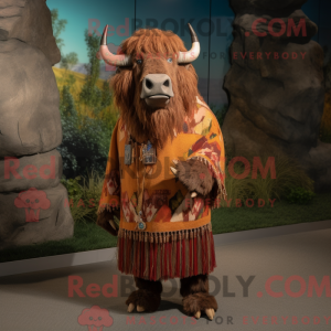 Maskotka Rust Buffalo z...