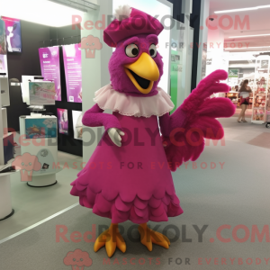 Postava maskota Magenta...