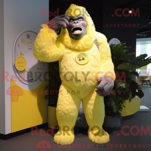 Citroengele gorilla...