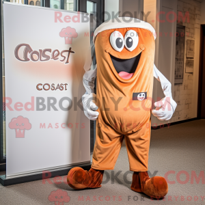 Rust Ghost mascottekostuum...