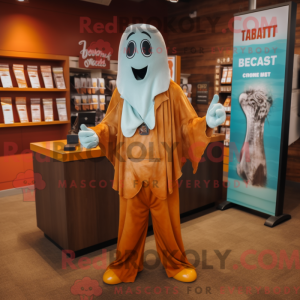 Rust Ghost maskot kostyme...