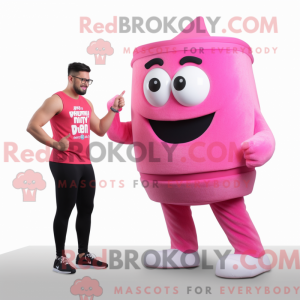 Pink Candy Box mascot...