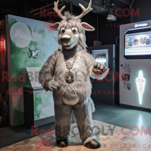 Costume de mascotte d élan...