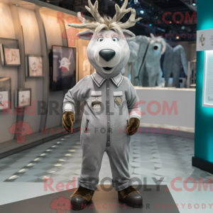 Costume de mascotte d élan...
