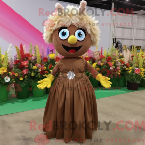 Brown Bouquet Of Flowers...