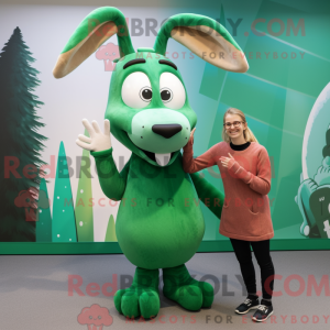 Green Gazelle mascot...