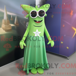 Lime Green Starfish...