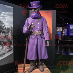 Purple Civil War Soldier...