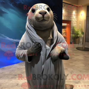 Gray Sea Lion mascot...