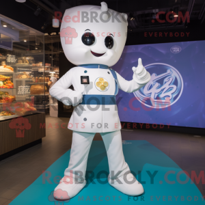 White Dim Sum mascot...