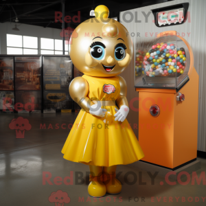 Gold Gumball Machine...