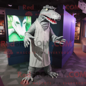 Máscara de crocodilo única...