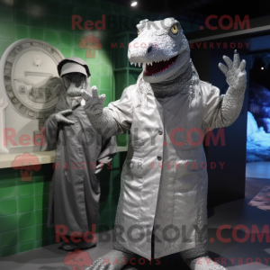 Máscara de crocodilo única...