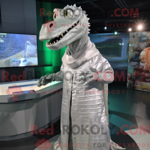 Máscara de crocodilo única...